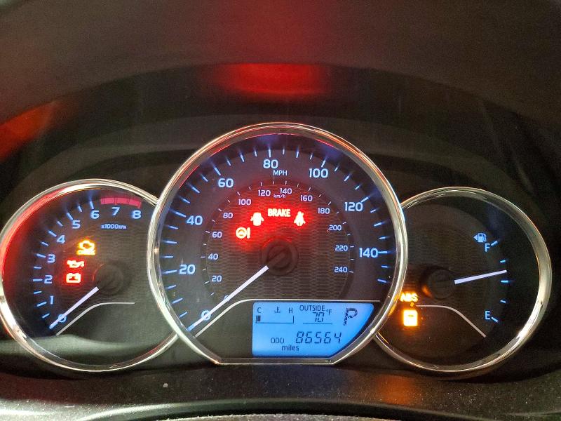 2014 Toyota Corolla VIN 5YFBURHE8EP050501 COPART salvage auction — MECHANICAL, Pa - Non Public Clean Title, sold $4,100 on 2026-07-22 (photo 9)