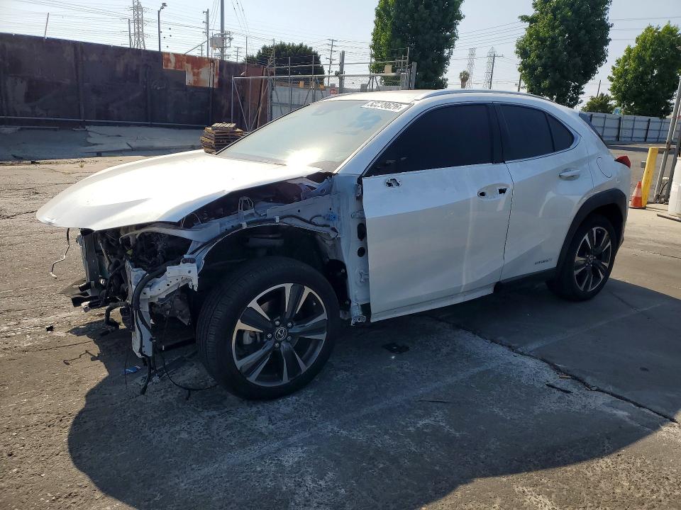 2021 Lexus Ux VIN JTHX9JBH4M2050289 COPART salvage auction — FRONT END, Ca - Salvage Certificate, sold $225 on 2026-07-29 (photo 1)
