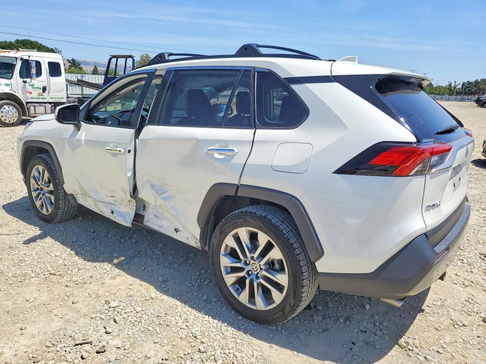 2022 Toyota Rav 4 VIN JTMN1RFV9ND086452 COPART salvage auction — SIDE, Ca - Salvage Certificate, sold $13,300 on 2026-07-14 (photo 2)