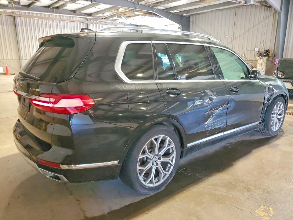 2021 BMW X7 VIN 5UXCW2C08M9E41090 COPART salvage auction — FRONT END, Pa - Certificate Of Salvage, sold $17,500 on 2026-07-08 (photo 3)