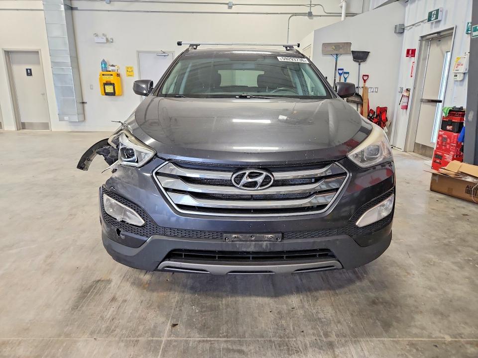 2016 Hyundai Santa fe VIN 5XYZU3LB3GG322811 COPART salvage auction — FRONT END, On - Permit No Brand - Unfit, sold $2,150 on 2026-07-16 (photo 5)
