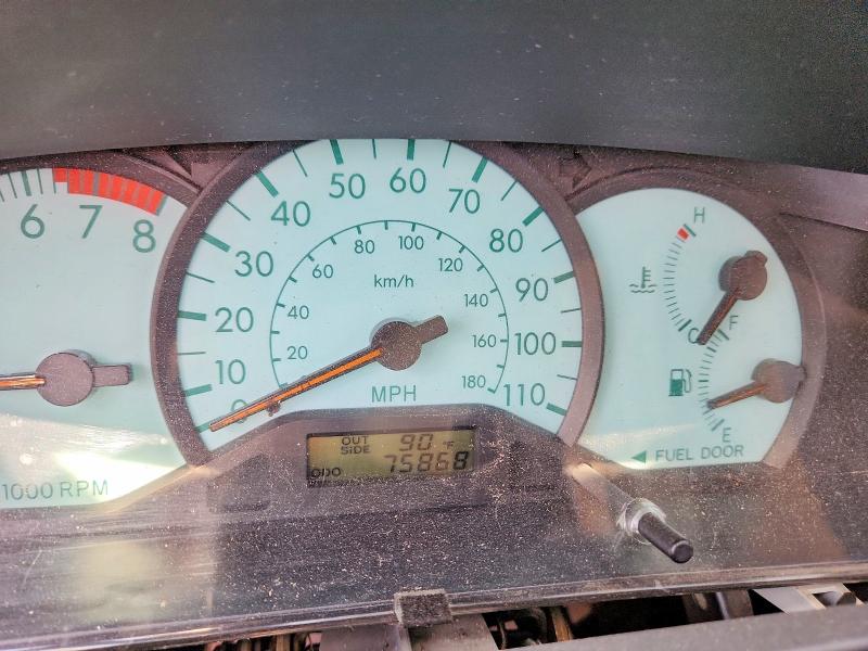 2003 Toyota Corolla VIN JTDBR32E530046050 COPART salvage auction — SIDE, Al - Cert Of Title-Parts Only Salvg, sold $1,250 on 2026-07-21 (photo 9)