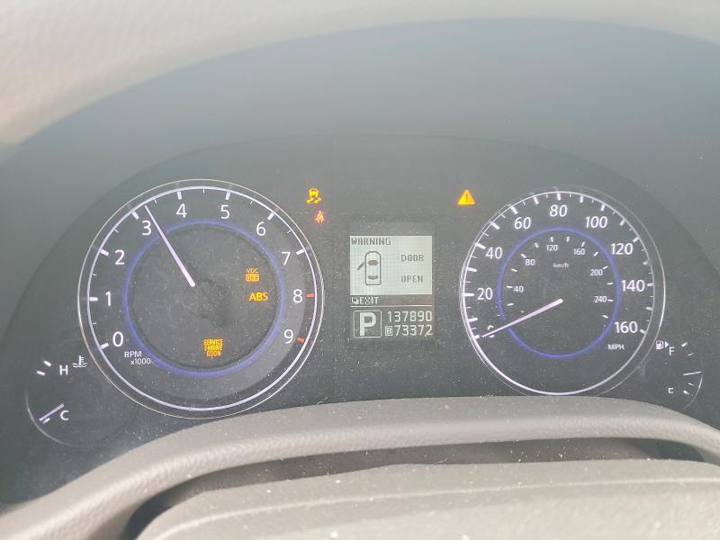 2010 Infiniti G37 VIN JN1CV6EK3AM102000 COPART salvage auction — FRONT END, AL - CERT OF TITLE-SALVAGE TITLE (P), sold $1,400 on 2026-07-09 (photo 9)