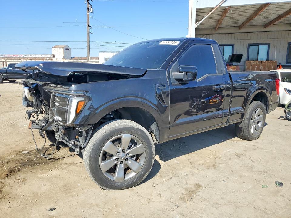 2021 Ford F-150 VIN 1FTMF1C55MKE19808 COPART salvage auction — FRONT END, Ca - Salvage Certificate, sold $10,000 on 2026-07-02 (photo 1)