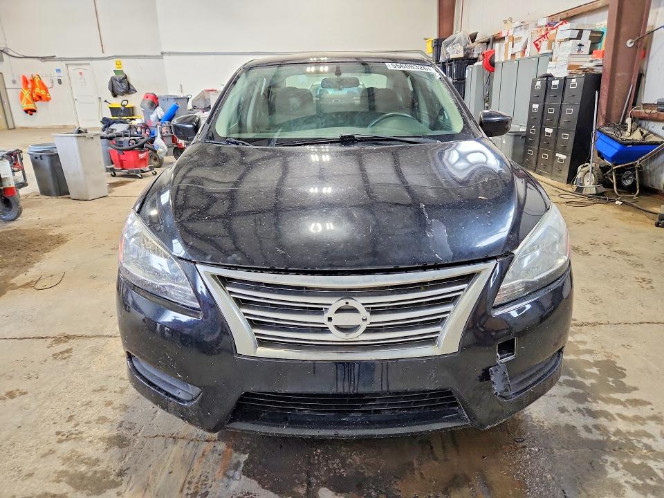 2015 Nissan Sentra VIN 3N1AB7APXFL637737 COPART salvage auction — REAR END, Ab - Bos - Salvage, sold $850 on 2026-07-02 (photo 5)