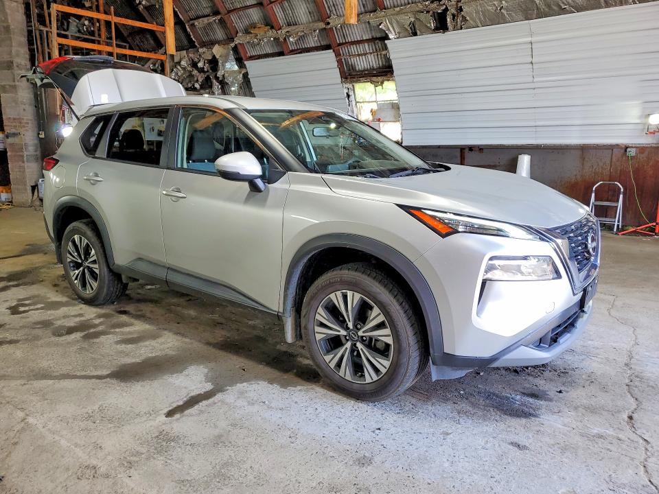 2023 Nissan Rogue VIN JN8BT3BB4PW465263 COPART salvage auction — REAR END, Ny - Mv-907A Salvage Certificate, sold $3,700 on 2026-07-27 (photo 4)