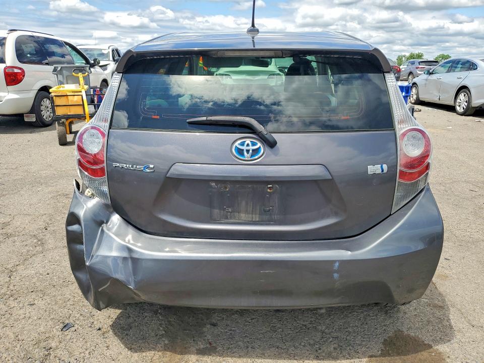 2013 Toyota Prius c VIN JTDKDTB35D1043092 COPART salvage auction — FRONT END, Pa - Certificate Of Salvage, sold $425 on 2026-07-07 (photo 6)