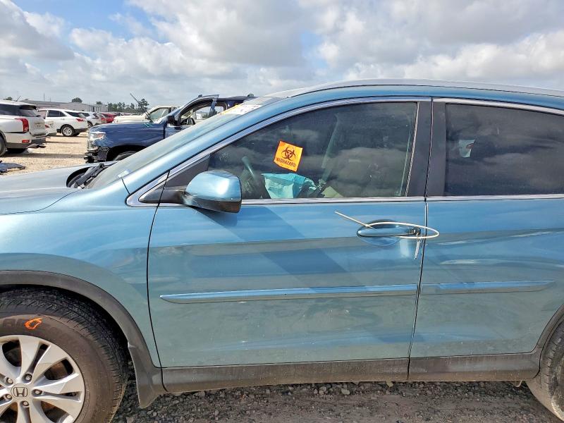 2014 Honda Cr-v VIN 2HKRM3H7XEH557121 COPART salvage auction — BIOHAZARD/CHEMICAL, Tx - Salvage Vehicle Title, sold $4,200 on 2026-07-02 (photo 7)