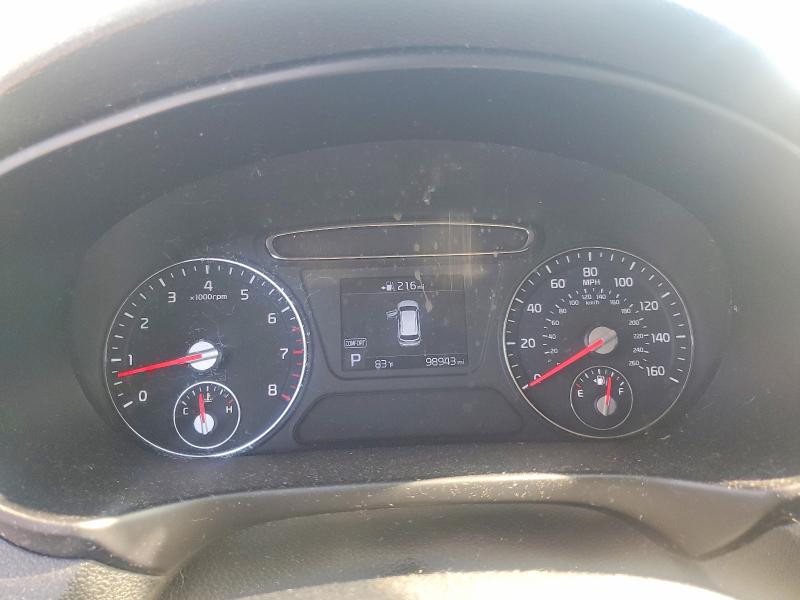 2020 Kia Sorento VIN 5XYPG4A55LG669388 COPART salvage auction — HAIL, Ok - Cert Of Title-Salvage, sold $4,500 on 2026-07-30 (photo 9)