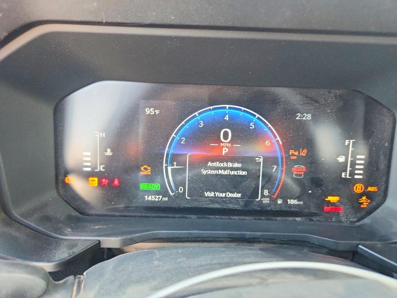 2024 Toyota Land cruiser VIN JTEABFAJ3RK004467 COPART salvage auction — FRONT END, NM - CERT OF TITLE-SALVAGE, sold $25,750 on 2026-07-20 (photo 9)