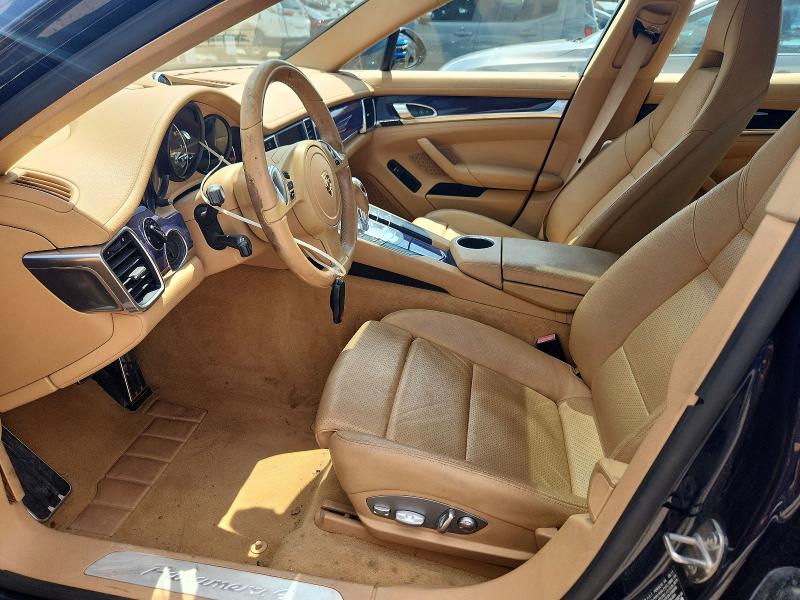 2014 Porsche Panamera VIN WP0AA2A70EL005200 COPART salvage auction — FRONT END, Tx - Cert Of Title-Rebuilt Salvage, sold $3,600 on 2026-07-27 (photo 7)