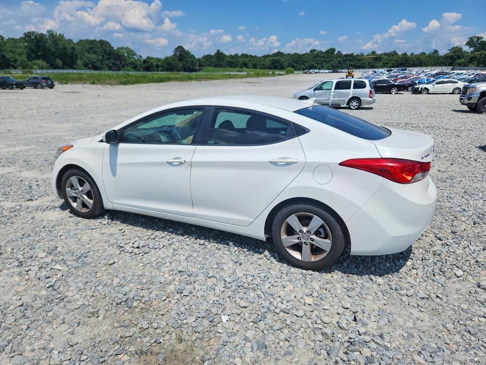 2013 Hyundai VIN 5NPDH4AE8DH390057 COPART salvage auction — VANDALISM, GA - CERT OF TITLE-SALVAGE, sold $500 on 2026-07-02 (photo 2)