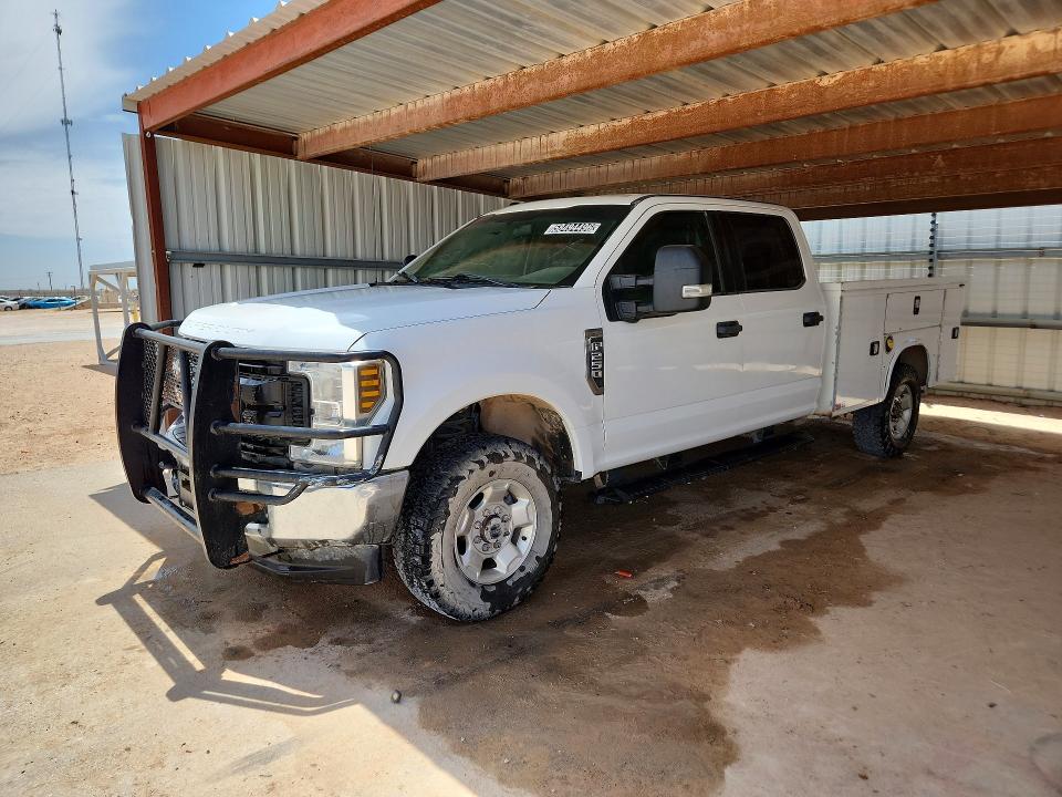 2019 Ford F-250 super duty VIN 1FT7W2B61KED82362 COPART salvage auction — HAIL, TX - CERTIFICATE OF TITLE, sold $9,600 on 2026-07-14 (photo 1)