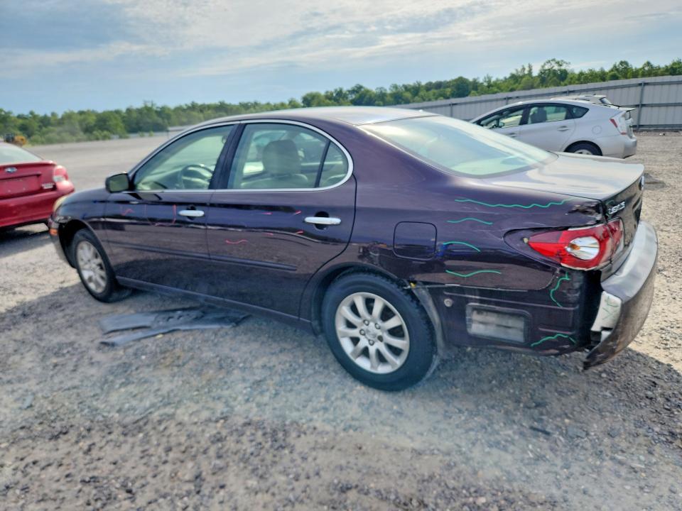 2004 Lexus Es 330 VIN JTHBA30G940020773 COPART salvage auction — REAR END, VA - CERT OF TITLE - SALVAGE, sold $475 on 2026-07-22 (photo 2)