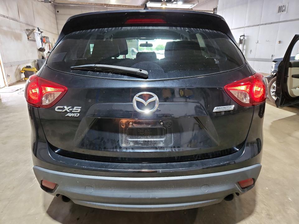 2016 Mazda VIN JM3KE4CY4G0604980 COPART salvage auction — FRONT END, Oh - Cert Of Title-Salvage, sold $1,250 on 2026-07-31 (photo 6)