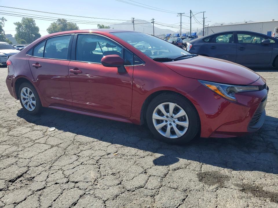 2025 Toyota Corolla VIN 5YFB4MDEXSP275068 COPART salvage auction — FRONT END, Ca - Salvage Certificate, sold $7,400 on 2026-07-13 (photo 4)