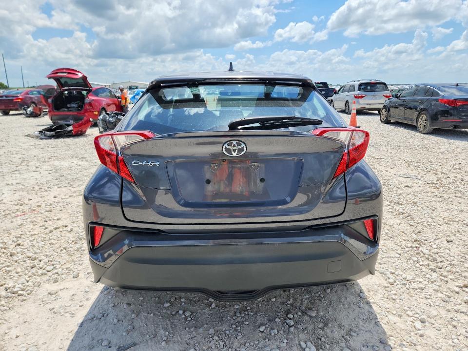 2018 Toyota C-hr VIN NMTKHMBX9JR030324 COPART salvage auction — FRONT END, Tx - Salvage Vehicle Title, sold $125 on 2026-07-23 (photo 6)