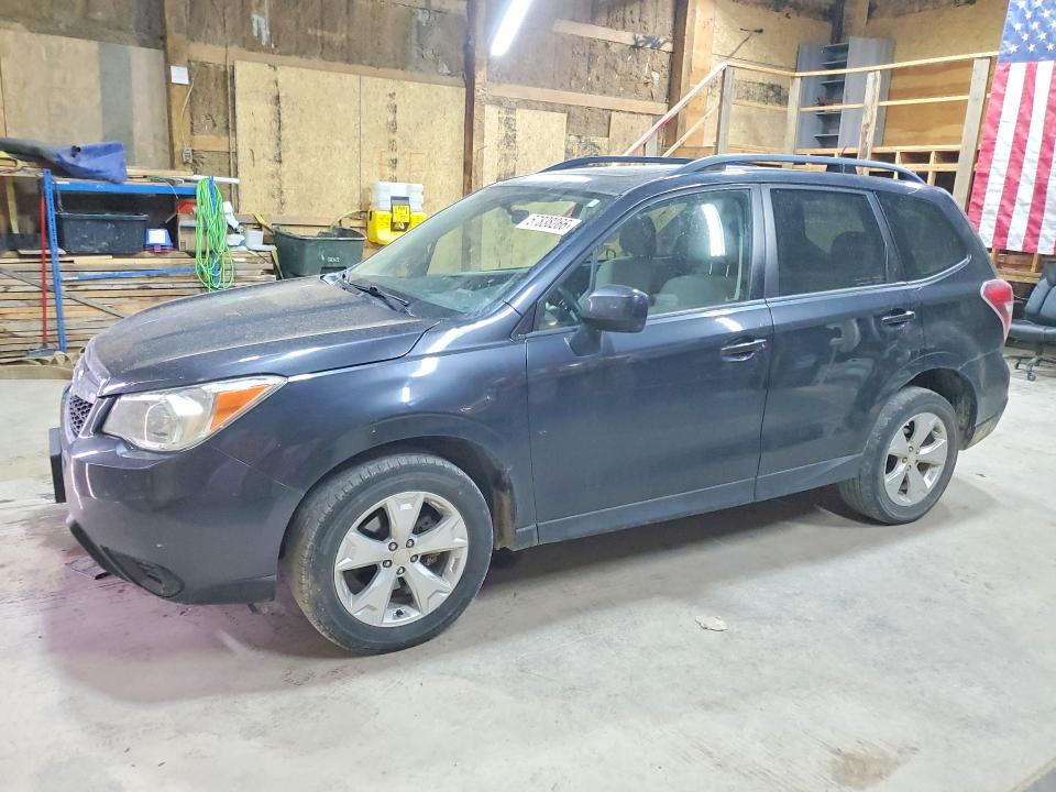 2015 Subaru VIN JF2SJADC7FH584845 COPART salvage auction — HAIL, Mn - Cert Of Title-Salvage, sold $300 on 2026-07-28 (photo 1)
