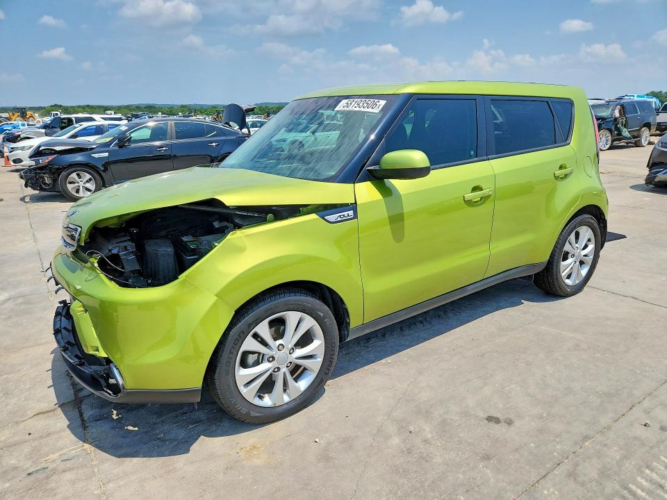 2016 Kia VIN KNDJP3A57G7826938 COPART salvage auction — FRONT END, Tx - Certificate Of Title, sold $175 on 2026-07-30 (photo 1)