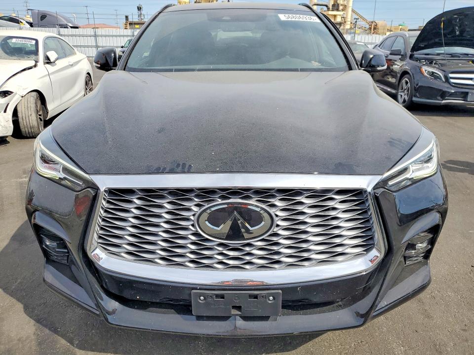 2024 Infiniti Qx55 VIN 3PCAJ5JR0RF108760 COPART salvage auction — SIDE, Ca - Salvage Certificate, sold $10,200 on 2026-07-08 (photo 5)