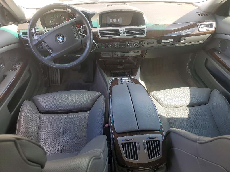 2007 BMW 7 series VIN WBAHN83557DT75151 COPART salvage auction — SIDE, Ma - Cert Of Title-Reconstrctd Coll, sold $775 on 2026-07-06 (photo 8)