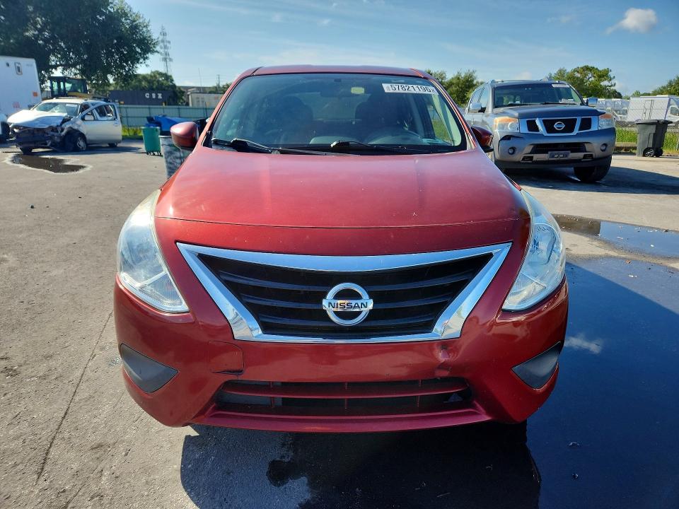 2016 Nissan Versa VIN 3N1CN7AP6GL865915 COPART salvage auction — REAR END, Fl - Cert Of Title Slvg Rebuildable, sold $650 on 2026-07-02 (photo 5)