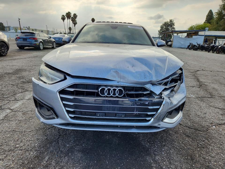 2020 Audi A4 VIN WAUGMAF48LN008564 COPART salvage auction — FRONT END, Salvage Title, sold $3,700 on 2026-07-24 (photo 5)