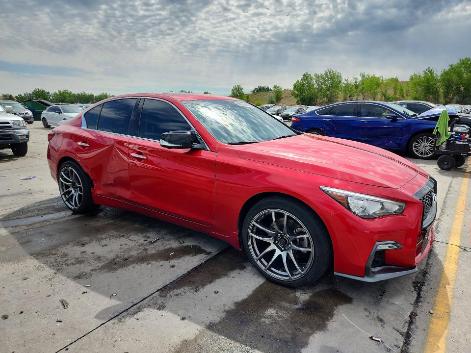 2021 Infiniti VIN JN1EV7BRXMM750292 COPART salvage auction — SIDE, Ny - Mv-907A Salvage Certificate, sold $6,500 on 2026-07-20 (photo 4)