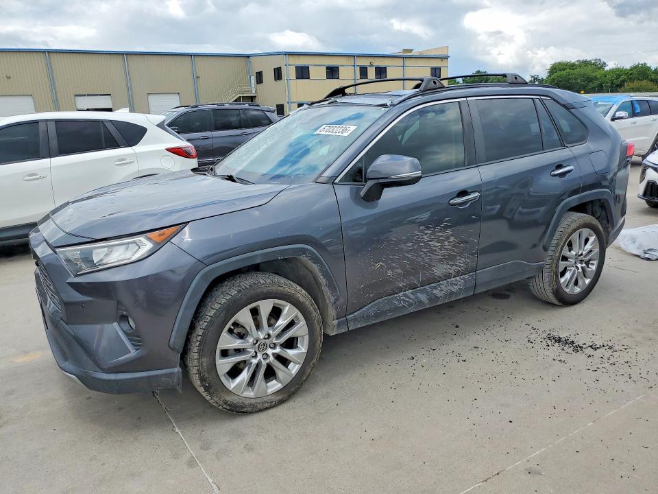 2019 Toyota Rav 4 VIN JTMY1RFV1KD515852 COPART salvage auction — WATER/FLOOD, Tx - Salvage Title-Flood Damage, sold $300 on 2026-07-30 (photo 1)
