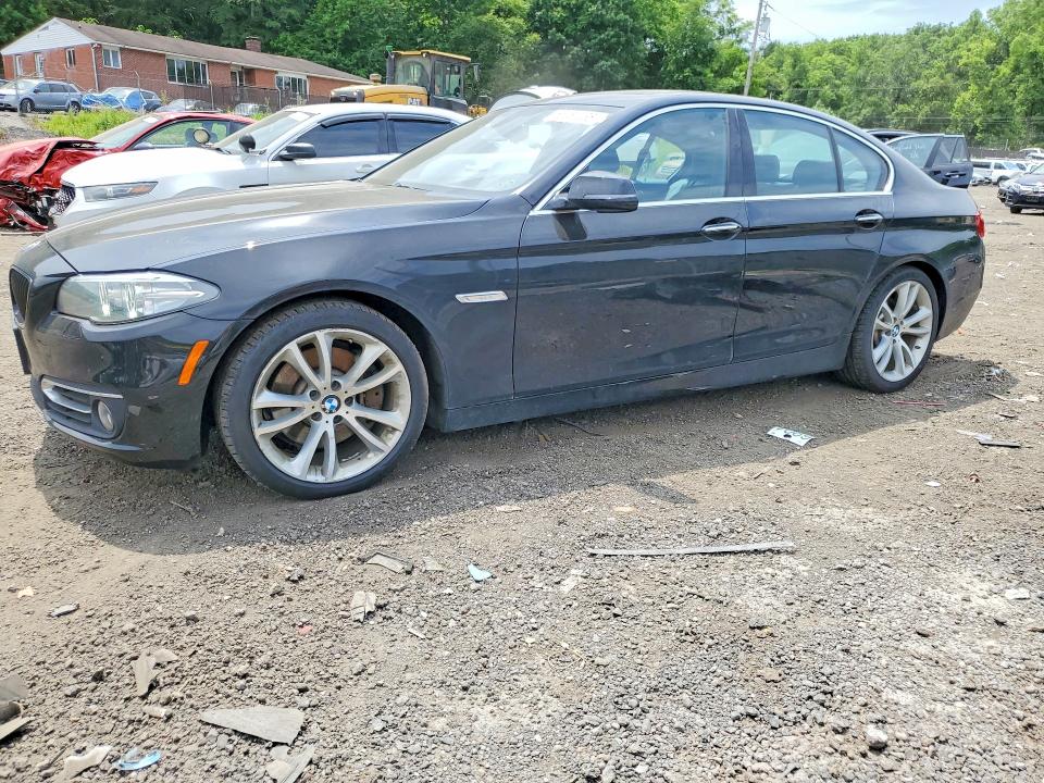 2016 BMW 5er VIN WBA5B3C54GG261011 COPART salvage auction — FRONT END, Md - Cert Of Salvage > 75% Damage, sold $4,350 on 2026-07-09 (photo 1)