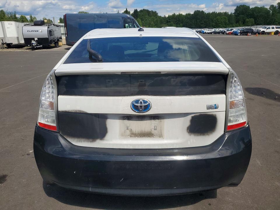 2010 Toyota Prius VIN JTDKN3DU4A5093117 COPART salvage auction — REAR END, Or - Non Public Clean Title, sold $100 on 2026-07-13 (photo 6)