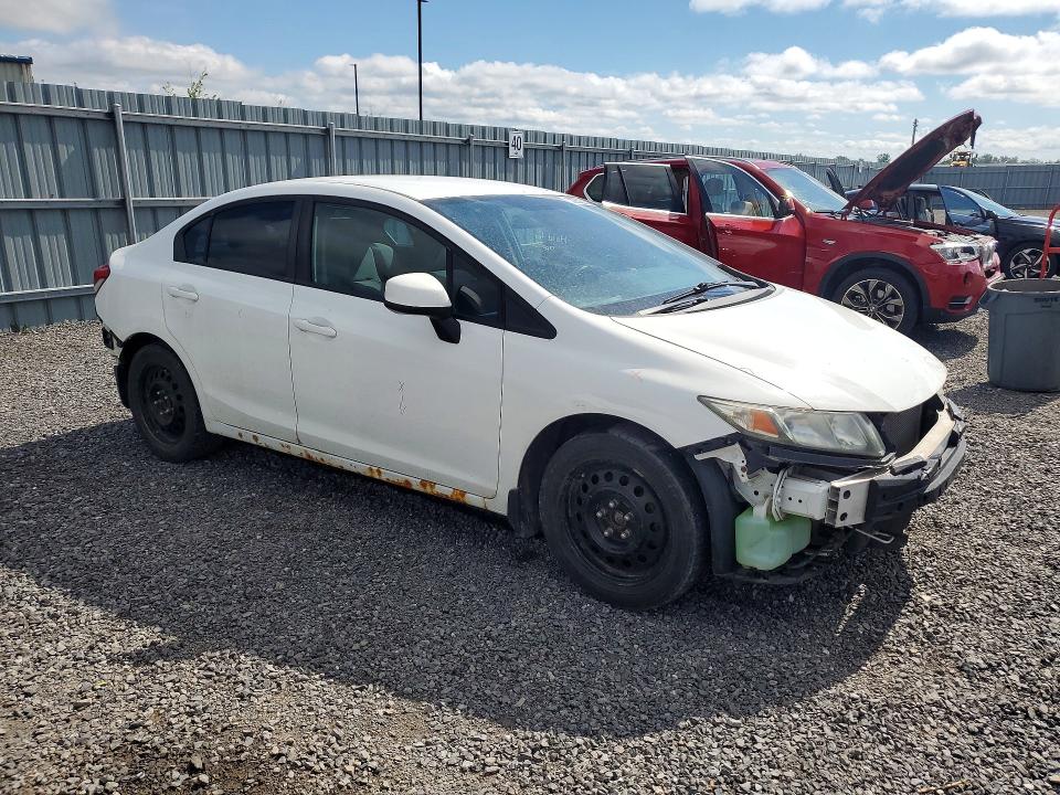 2013 Honda Civic VIN 2HGFB2F45DH108787 COPART salvage auction — FRONT END, On - Permit No Brand - Unfit, sold $2,600 on 2026-07-02 (photo 4)