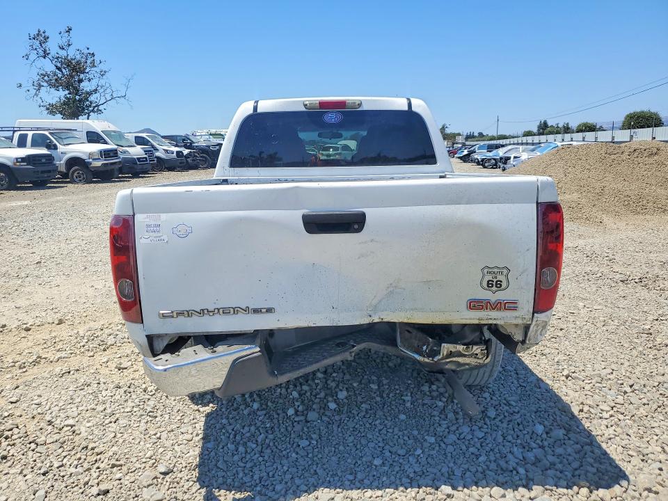 2005 Gmc Canyon VIN 1GTCS138758168712 COPART salvage auction — REAR END, Ca - Salvage Certificate, sold $625 on 2026-07-02 (photo 6)