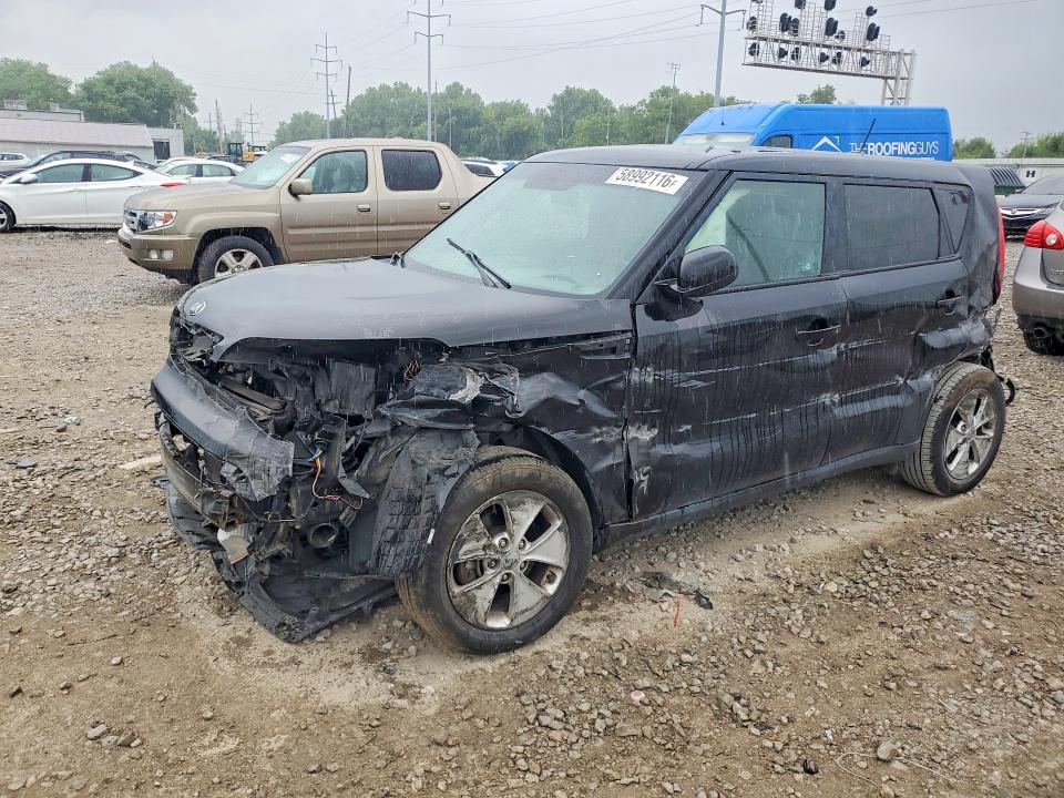 2015 Kia Soul VIN KNDJN2A2XF7784298 COPART salvage auction — FRONT END, Oh - Cert Of Title-Salvage, sold $150 on 2026-07-28 (photo 1)