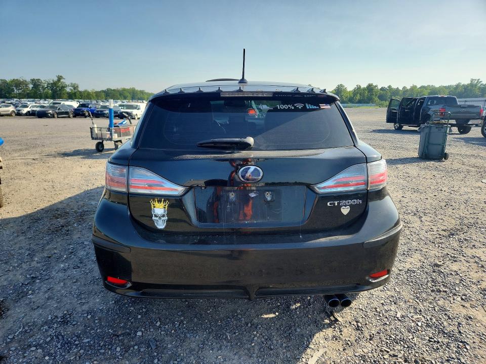 2013 Lexus Ct VIN JTHKD5BH7D2163671 COPART salvage auction — SIDE, Va - Certificate Of Title, sold $4,200 on 2026-07-08 (photo 6)