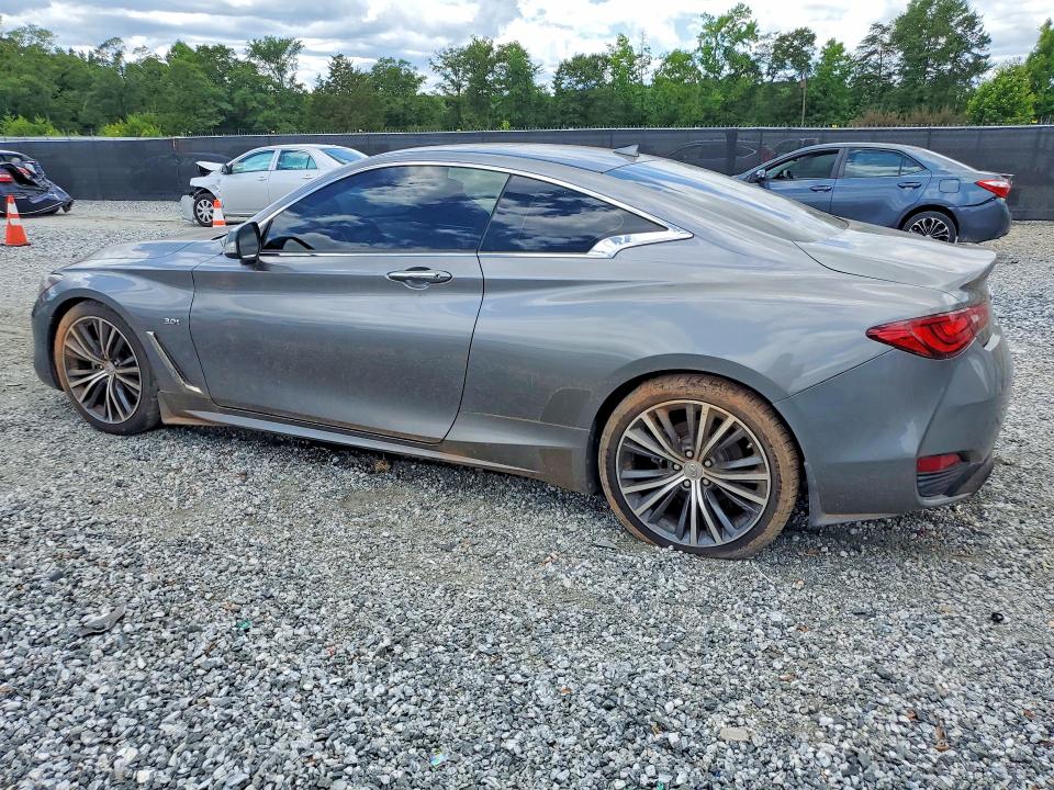 2017 Infiniti Q60 VIN JN1EV7EK1HM360475 COPART salvage auction — MINOR DENT/SCRATCHES, Sc - Certificate Of Title, sold $3,250 on 2026-07-20 (photo 2)