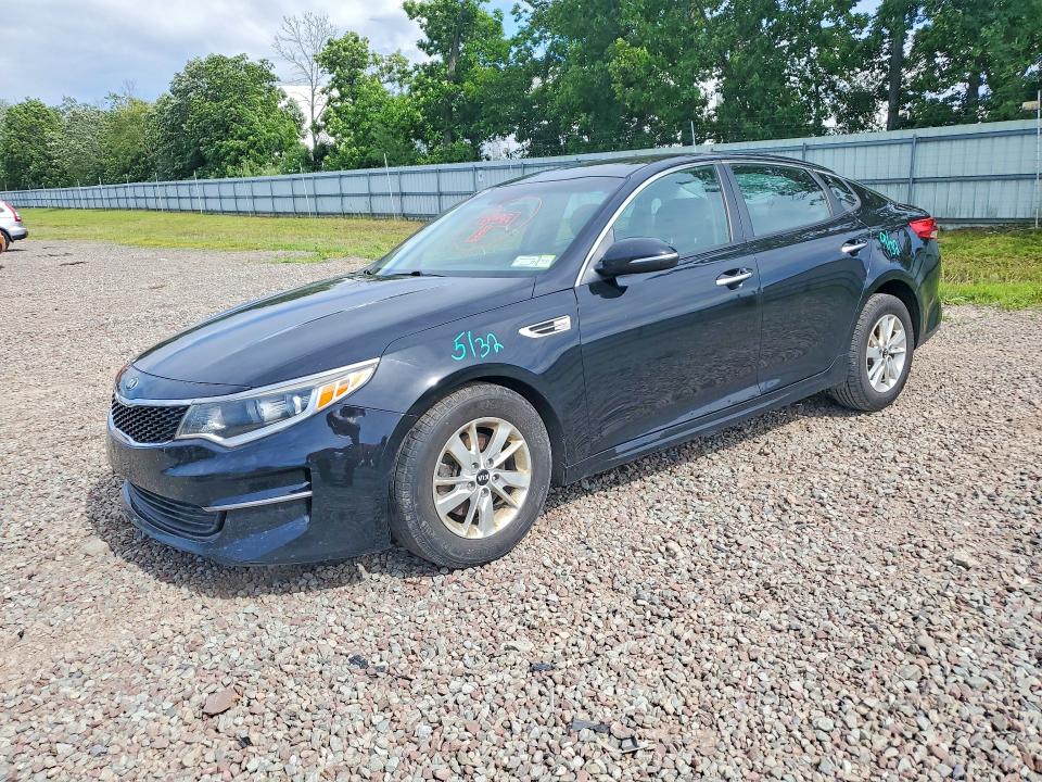 2016 Kia Optima VIN 5XXGT4L30GG097034 COPART salvage auction — SIDE, Ny - Mv-907A Salvage Certificate, sold $525 on 2026-07-13 (photo 1)