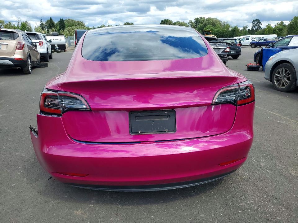 2023 Tesla Model 3 VIN 5YJ3E1EA1PF475478 COPART salvage auction — FRONT END, Wa - Bill Of Sale, sold $2,750 on 2026-07-06 (photo 6)