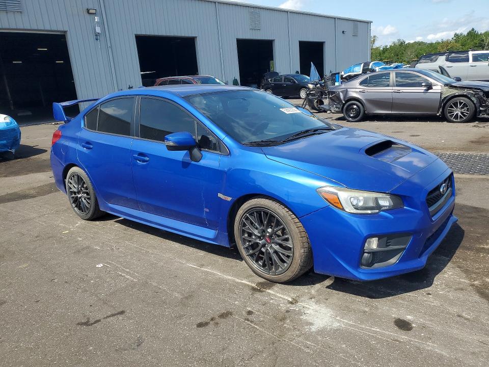 2016 Subaru Wrx VIN JF1VA2M60G9802007 COPART salvage auction — MINOR DENT/SCRATCHES, Fl - Certificate Of Title (P), sold $9,200 on 2026-07-22 (photo 4)