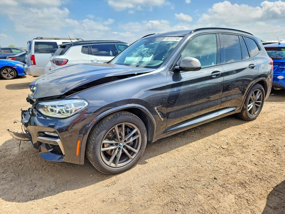 2019 BMW X3 VIN 5UXTS3C58KLR72638 COPART salvage auction — FRONT END, IL - SALVAGE CERTIFICATE, sold $11,100 on 2026-07-30 (photo 1)