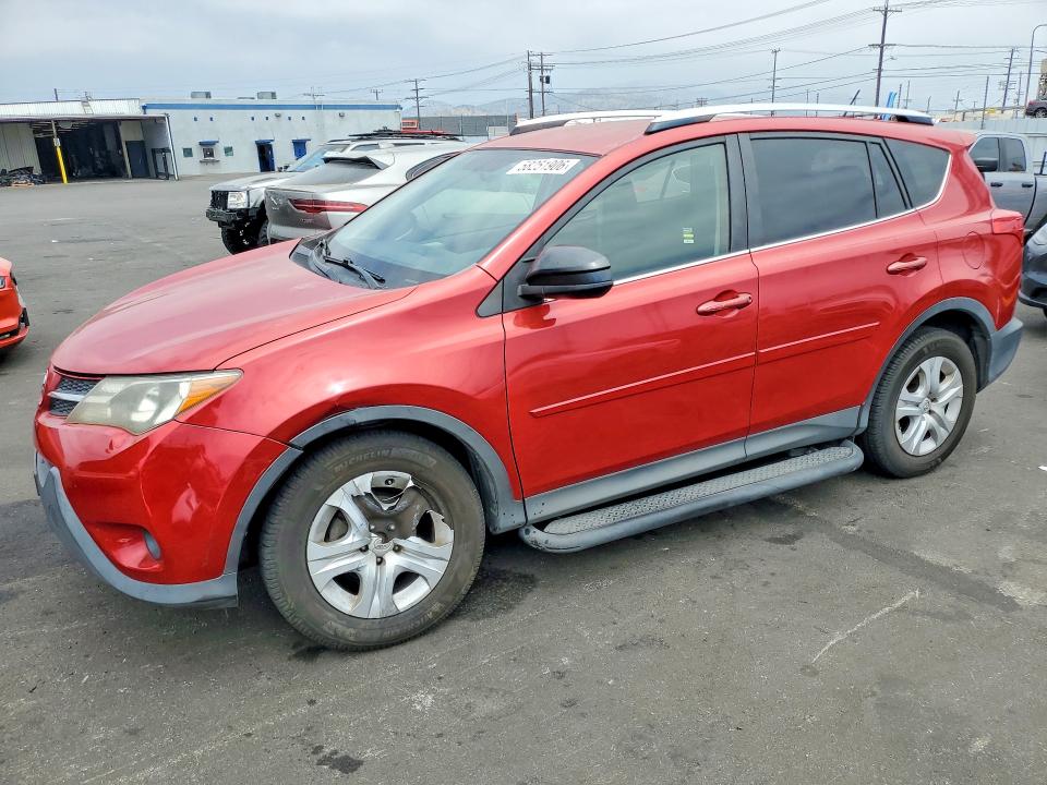 2014 Toyota Rav 4 VIN JTMZFREVXED025941 COPART salvage auction — FRONT END, Ca - Salvage Certificate, sold $4,150 on 2026-07-27 (photo 1)