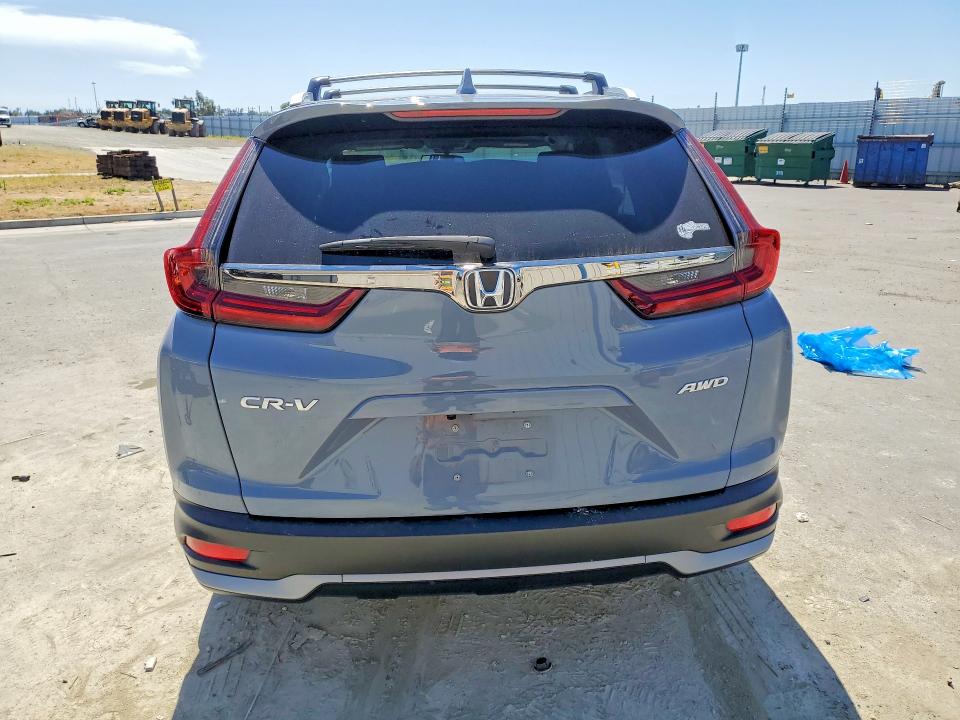 2022 Honda Cr-v VIN 7FARW2H85NE030135 COPART salvage auction — FRONT END, Ca - Salvage Certificate, sold $300 on 2026-07-28 (photo 6)