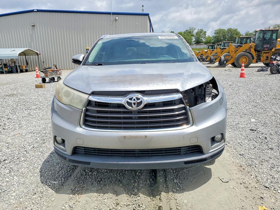2014 Toyota VIN 5TDYKRFH2ES022973 COPART salvage auction — FRONT END, Sc - Cert Of Title-Salvage, sold $225 on 2026-07-29 (photo 5)