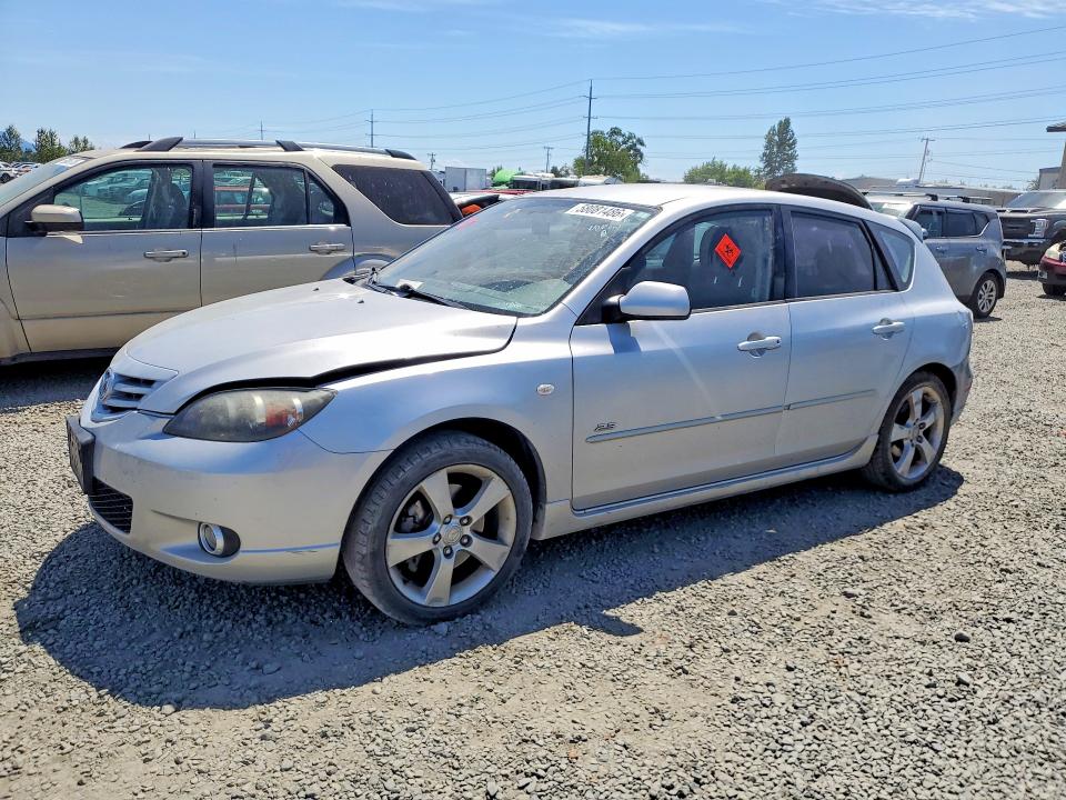 2004 Mazda 3 VIN JM1BK143441180080 COPART salvage auction — FRONT END, Or - Cert Of Title-Reconstructed, sold $200 on 2026-07-21 (photo 1)