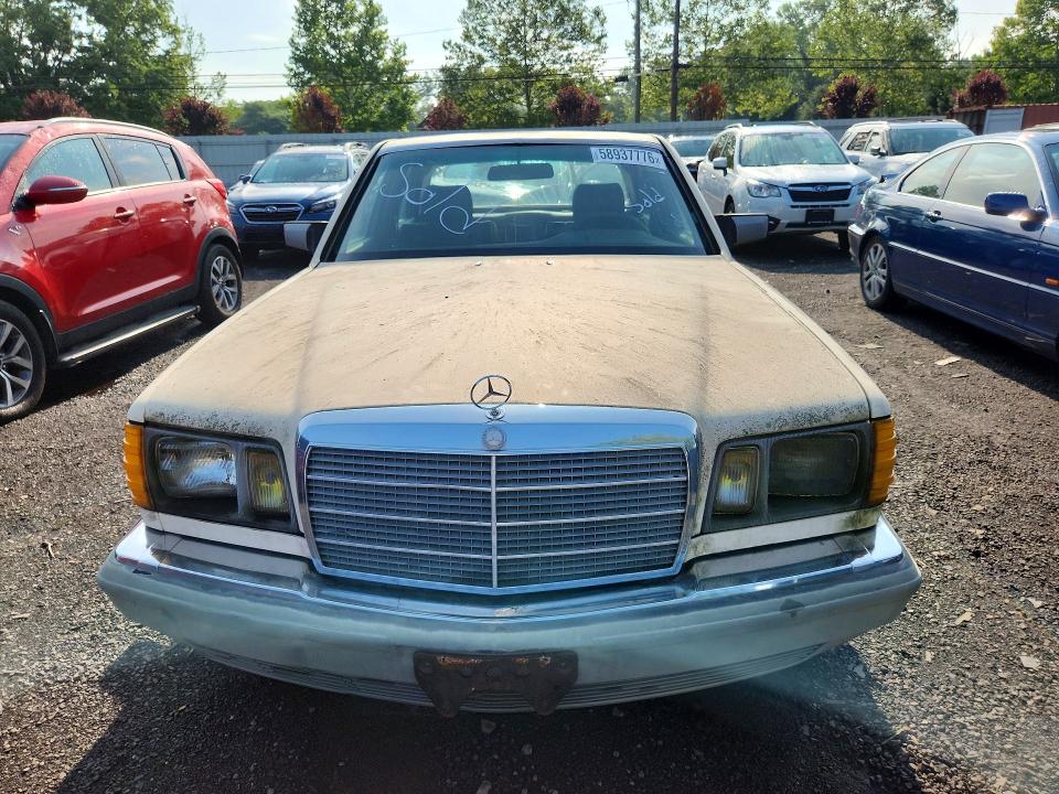 1984 Mercedes-benz S-klasse VIN WDBCB20A1EA035965 COPART salvage auction — MINOR DENT/SCRATCHES, Ct - Certificate Of Title (P), sold $2,800 on 2026-07-24 (photo 5)