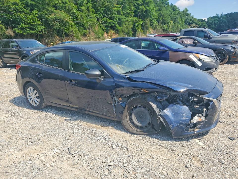 2016 Mazda 3 VIN JM1BM1T75G1307485 COPART salvage auction — FRONT END, Al - Cert Of Title-Salvage Title, sold $1,000 on 2026-07-07 (photo 4)