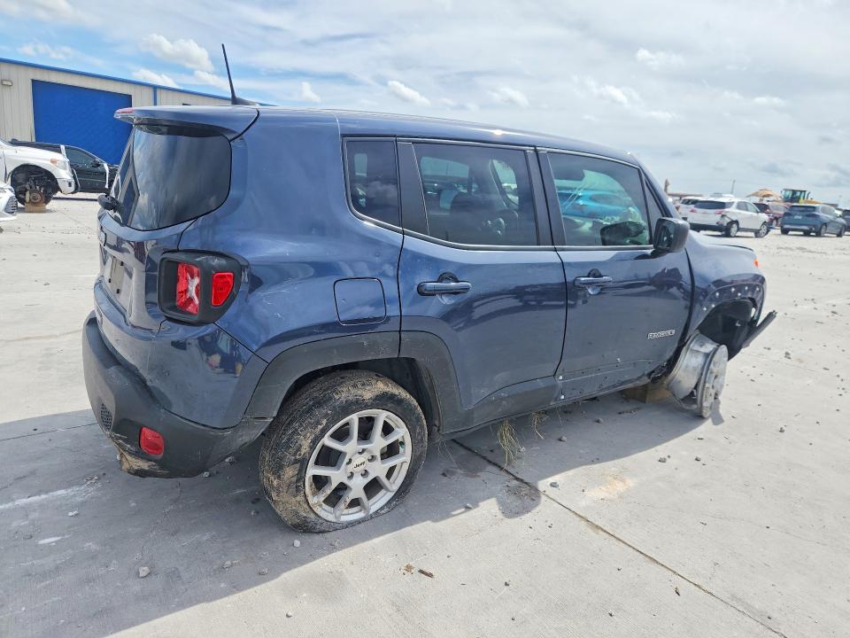 2023 Jeep VIN ZACNJDB12PPP55930 COPART salvage auction — FRONT END, Tx - Salvage Vehicle Title, sold $3,500 on 2026-08-07 (photo 3)