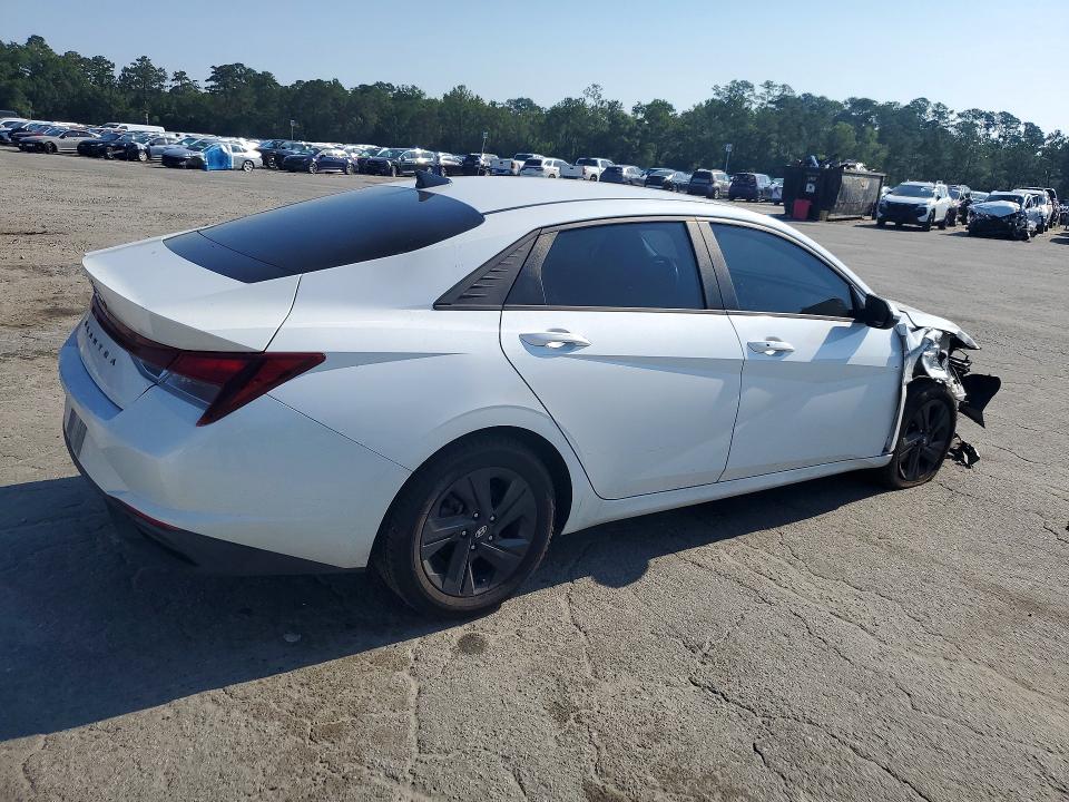 2021 Hyundai VIN 5NPLS4AG7MH042720 COPART salvage auction — FRONT END, Fl - Certificate Of Destruction, sold $3,950 on 2026-07-02 (photo 3)