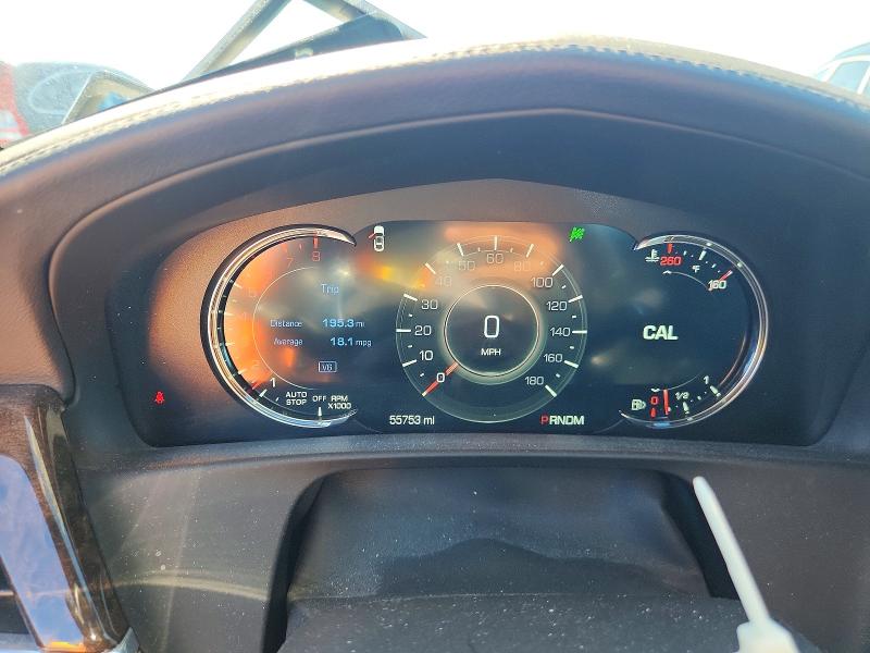 2017 Cadillac Ct6 VIN 1G6KH5R60HU148906 COPART salvage auction — SIDE, Il - Salvage Certificate, sold $9,000 on 2026-07-14 (photo 9)