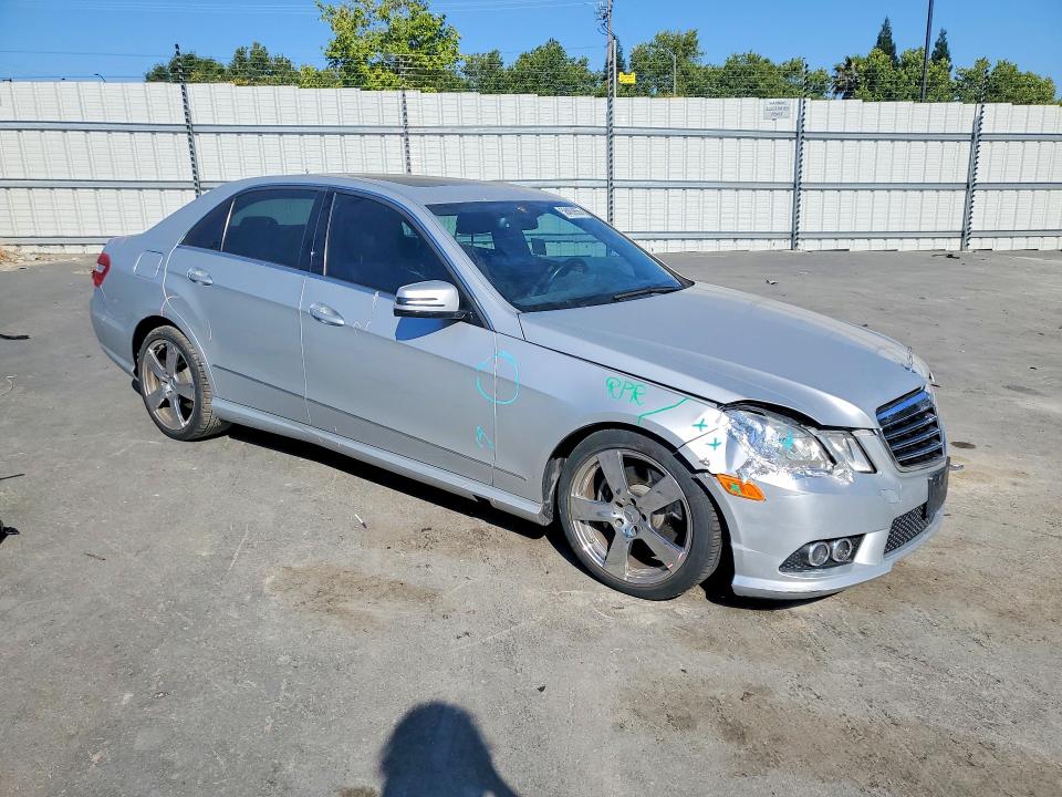 2010 Mercedes-benz E-class VIN WDDHF5GB6AA114995 COPART salvage auction — FRONT END, CA - SALVAGE CERTIFICATE, sold $475 on 2026-07-16 (photo 4)